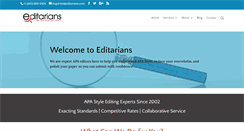 Desktop Screenshot of editarians.com